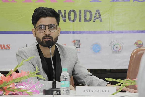 Antar Atreya was invited at 5th Global Literature Festival 2019