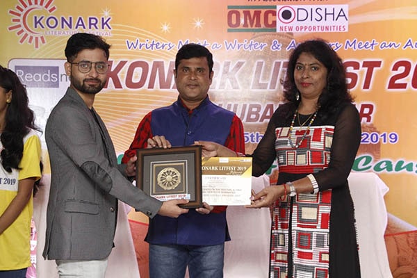 Antar Atreya was invited at Konark Literature Festival 2019