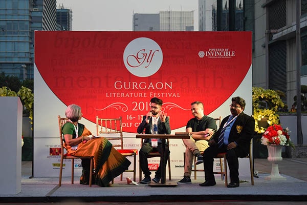 Antar Atreya spoke at a Panel discussion at Gurgaon Literature Festival, 2019
